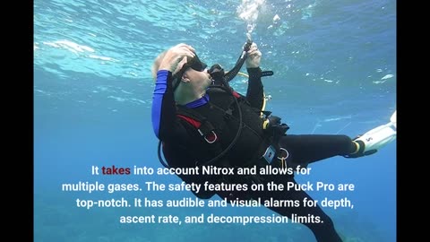 Read Remarks: Mares Puck Pro Wrist Dive Computer for Scuba Diving