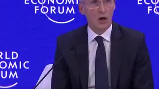 WEF - Jens Stoltenberg - Weapons Are The Way For Peace In Ukraine 🤦🇺🇸🇪🇺🇺🇦