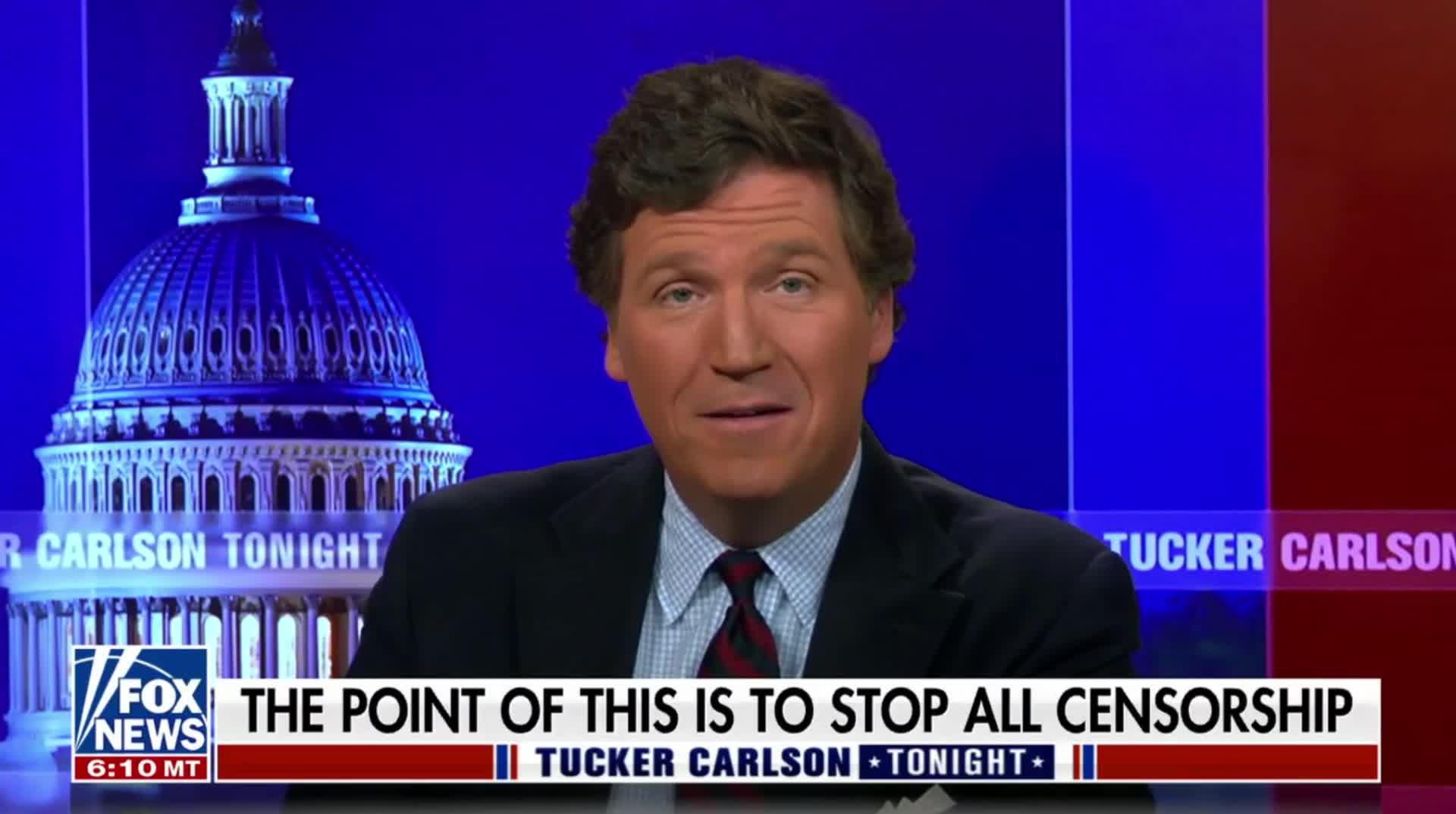 WATCH: Tucker Carlson Delivers EPIC Defense of Free Speech