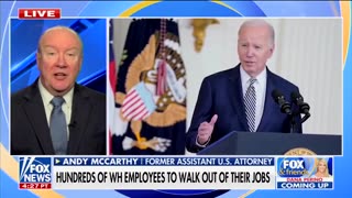 Andy McCarthy Warns Employees Set To Strike Against Biden It May Come Back To Haunt Them