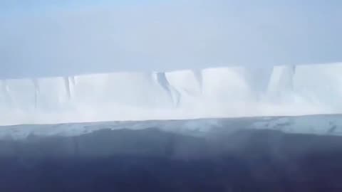 Footage of the icewall supposedly