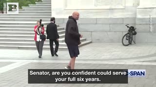 WATCH: John Fetterman Returns to Senate After Two Months of Absence
