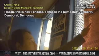 PA Election Board Official ILLEGALLY Tells Undercover Journo to "Vote Democrat Down Ballot"