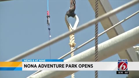 Nona Adventure Park opens, features obstacle course