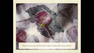 Beaded Asters tutorial