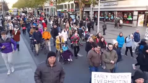 Dublin March and Peaceful Assembly 27th Nov 2021