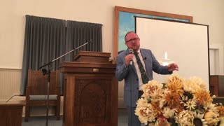 Pastor Gene Miller's sermon at Castleberry Baptist Church on October 22, 2023.