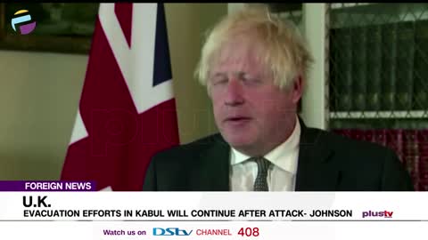 Evacuation Efforts In Kabul Will Continue After Attack - Boris Johnson