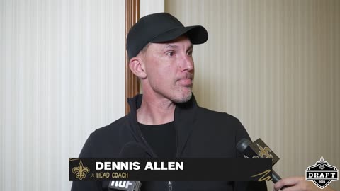 Dennis Allen talks Klint Kubiak, Saints Defense | New Orleans Saints