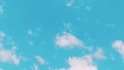 Natural sky slow motion video