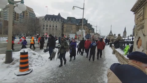 Ottawa Freedom Convoy, Parlament Hill today 02/12/2022