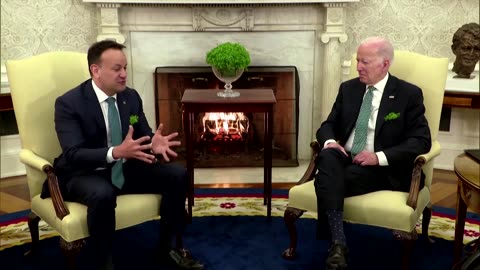 Irish PM thanks Biden ahead of White House meeting