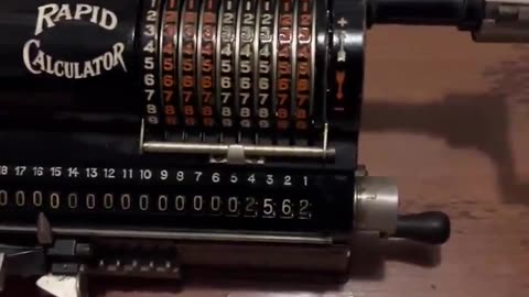 Multiplication on a 120-Year-Old Calculator