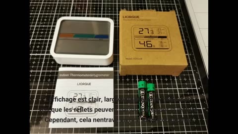 LIORQUE Digitales Thermometer Innen Hygrometer digital Thermo-Hygrometer mit Magnet