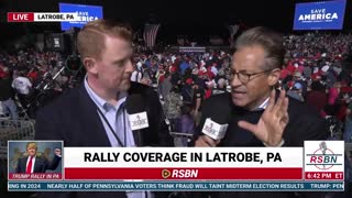 Eric Metaxas Interview: Save America Rally in Latrobe, PA - 11/5/22