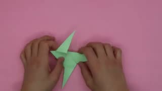 HOW TO MAKE ORIGAMI DINOSAUR