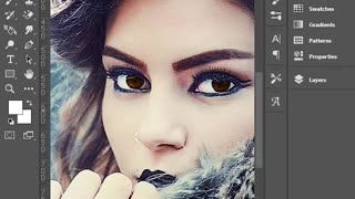 Easily Change Eye's Color In Photoshop #shorts