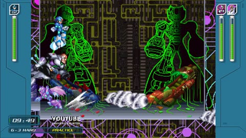 MegaMan X Collection 2 - Challenge 6-3 (Nightmare Zero + Psycho Sigma) Hard mode / No Damage