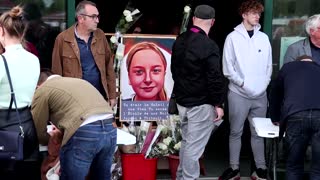 Mourners in France pay tribute to murdered 12-year-old girl