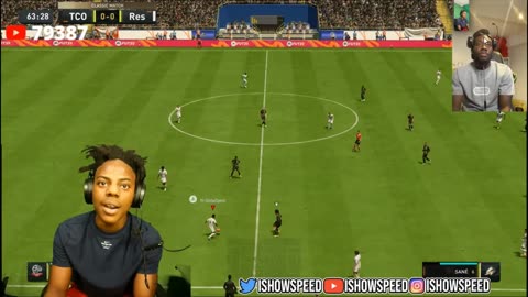 Ishowspeed Playing FIFA 2023 | Ishowspeed Playing With Anthony Davis FIFA Game