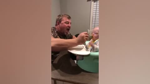 Funny Dad and kids