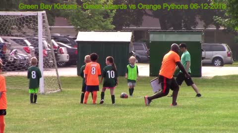 Green Bay Kickers Green Lizards vs Orange pythons 06 12 2018