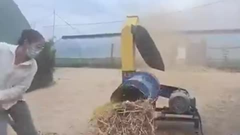 Hot wheel lawn grinder, livestock breeding
