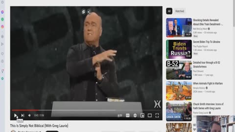 Pastor Greg Laurie Openly Lying About God And The Bible