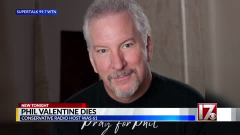 Conservative talk show host Phil Valentine dies after COVID-19 battle