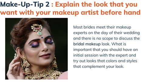 Simple bridal tips to make you look glamorous on your wedding day