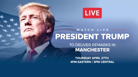 LIVE: The 45th President of the U.S. DONALD J. TRUMP Speaks in NH - 4/27/2023 + 32 Tickets Remain for May 12th & 13th ReAwaken Tour At Trump, Doral (Miami) + Text 918-851-0102 to Request Tickets
