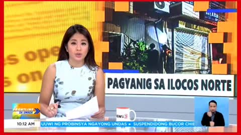 Ilocos Norte, napinsala ng Magnitude 6.4 na lindol