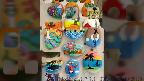 NEW AND STUNNING STONE ROCK PAINTING IDEAS (0)