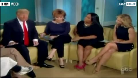 Watch How The Ladies On The View Used To Treat Donald Trump