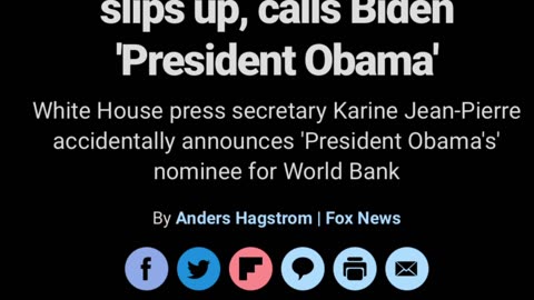 KJP calls Obama the president: