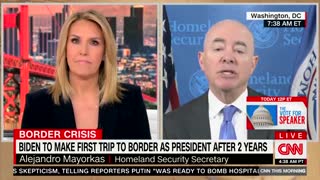 CNN Anchor Presses Mayorkas On Whether Situation At Border Is A 'Crisis'