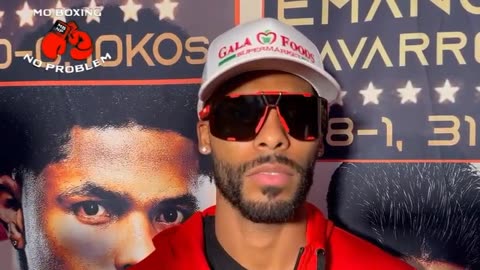 Edwin De Los Santos on Shakur Stevenson being nervous, fighting to survive, and being less strong🥊