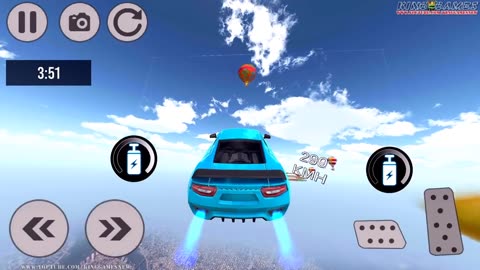 Impossible car stunts driving -Sport car racing simulator 2023 - Android gameplay