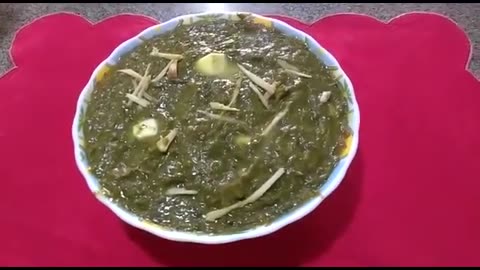 Classic Indian Dish: Spinach Mash (Watch & Prepare)