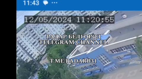 🇺🇦🇷🇺 Belgorod The moment enemy missile arrives at a residential building