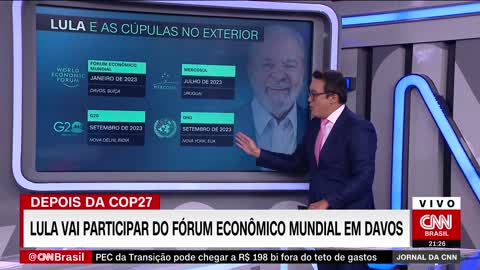 Lula vai participar do Fórum Econômico Mundial em Davos | JORNAL DA CNN