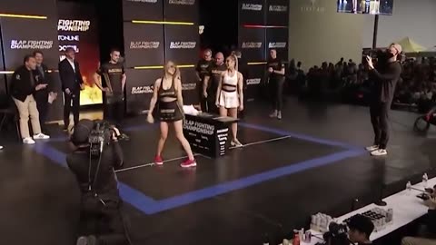 Women Top 10 Slap Fighters Knock - outs