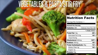 Easy Fusion Pasta 2 Ways - Veggie Stir Fry and Avocado Pesto