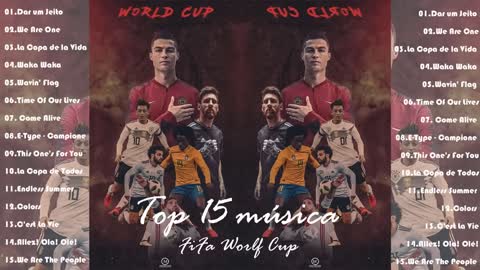 top 10 world cup songs 2002 - 2023