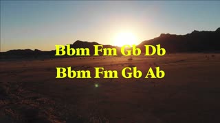 Nostalgic Bb minor Backing Track 97 bpm