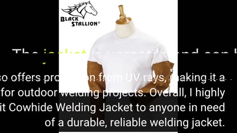 Revco Split Cowhide Welding #Jacket-Overview