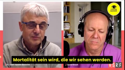 Dr. Geert Vanden Bossche über ➽zukünftige Tote unter mNRA-Geimpften!