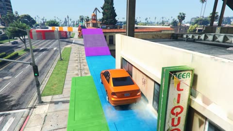 GTA 5 Online -Mind Blowing Race 🔥 Who Made This is a genius