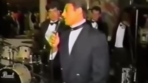 Jordan Belfort giving a speech at Stratton Oakmont party, 1994