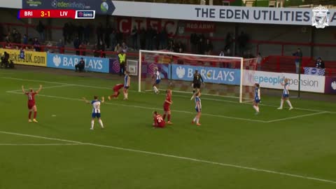 HIGHLIGHTS_ Brighton 3-3 Liverpool FC Women _ Furness heads in late equaliser